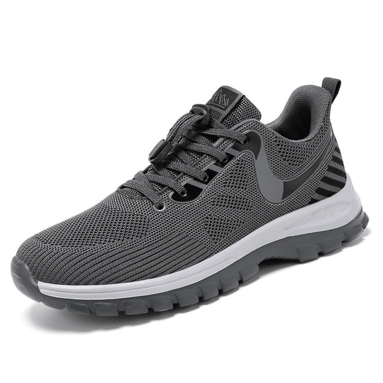 Damen atmungsaktive Laufschuhe mit elastischem Schnellschnürsystem EB