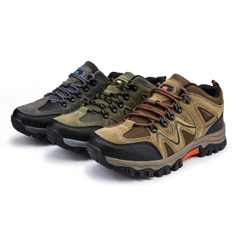 Damen Strapazierfähige Trekking-Schuhe mit rutschfester Profilsohle und atmungsaktivem Obermaterial EB