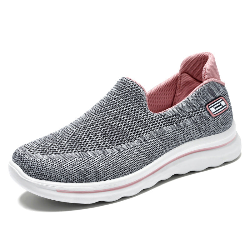 Unisex nan ultraleichter Strick-Slipper mit adaptiver Memory-Innensohle und flexibler Wellenlaufsohle EB