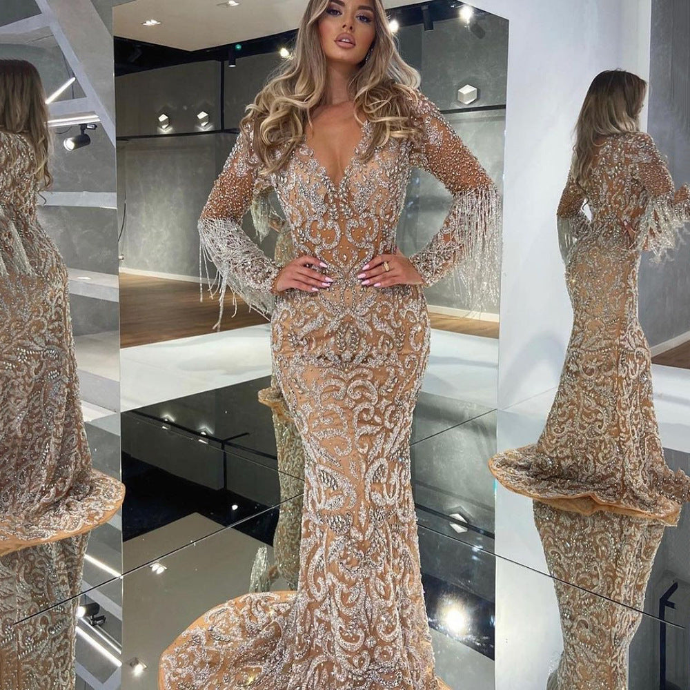 EB | Elegante Sexy Fließende Lange Rock Kleid