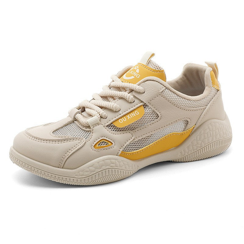 Damen Sportliche Freizeitschuhe mit atmungsaktiven Mesh-Einsätzen und gepolsterter Sohle EB