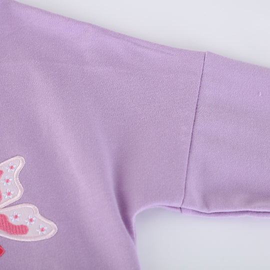 Mädchen Freizeitkleid mit bezauberndem Flügelmuster EB
