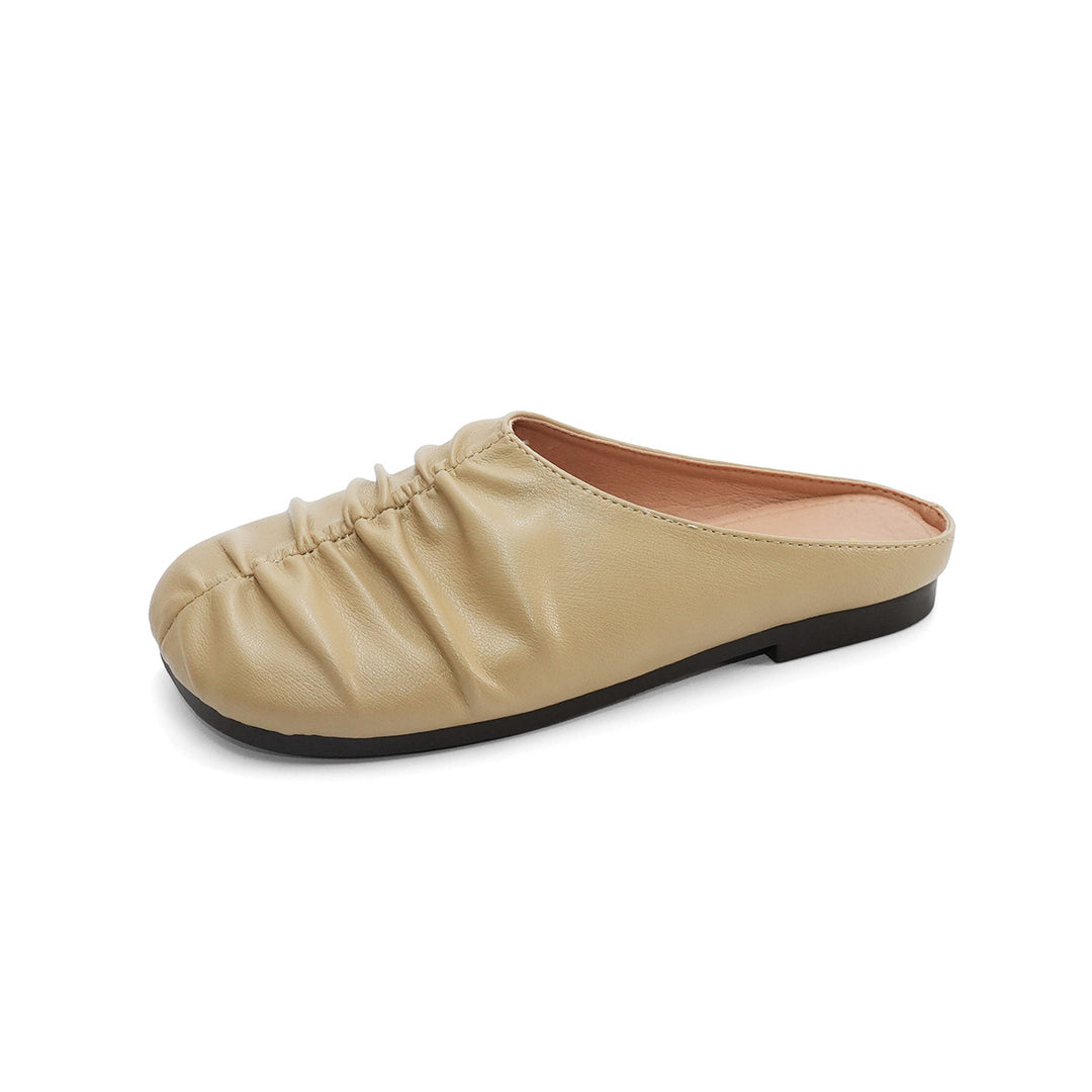 Damen Ballerinas mit modischem Faltendesign und komfortabler Innensohle EB