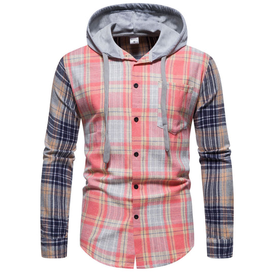 Herren Hemd mit Kapuze EB