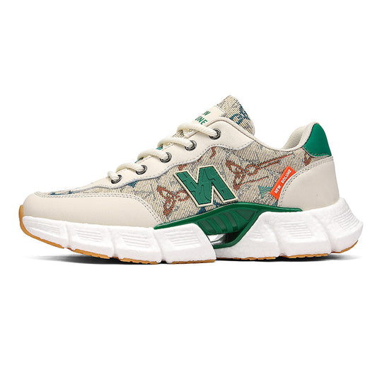 Damen Sportliche Sneakers mit modischem Strukturdesign und atmungsaktiven Materialien EB