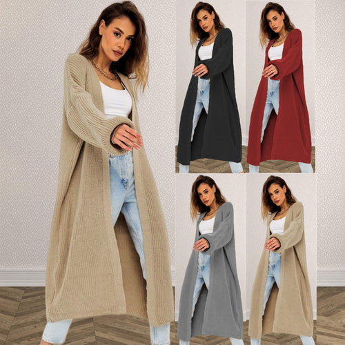 Damen Langarm Strickjacke EB