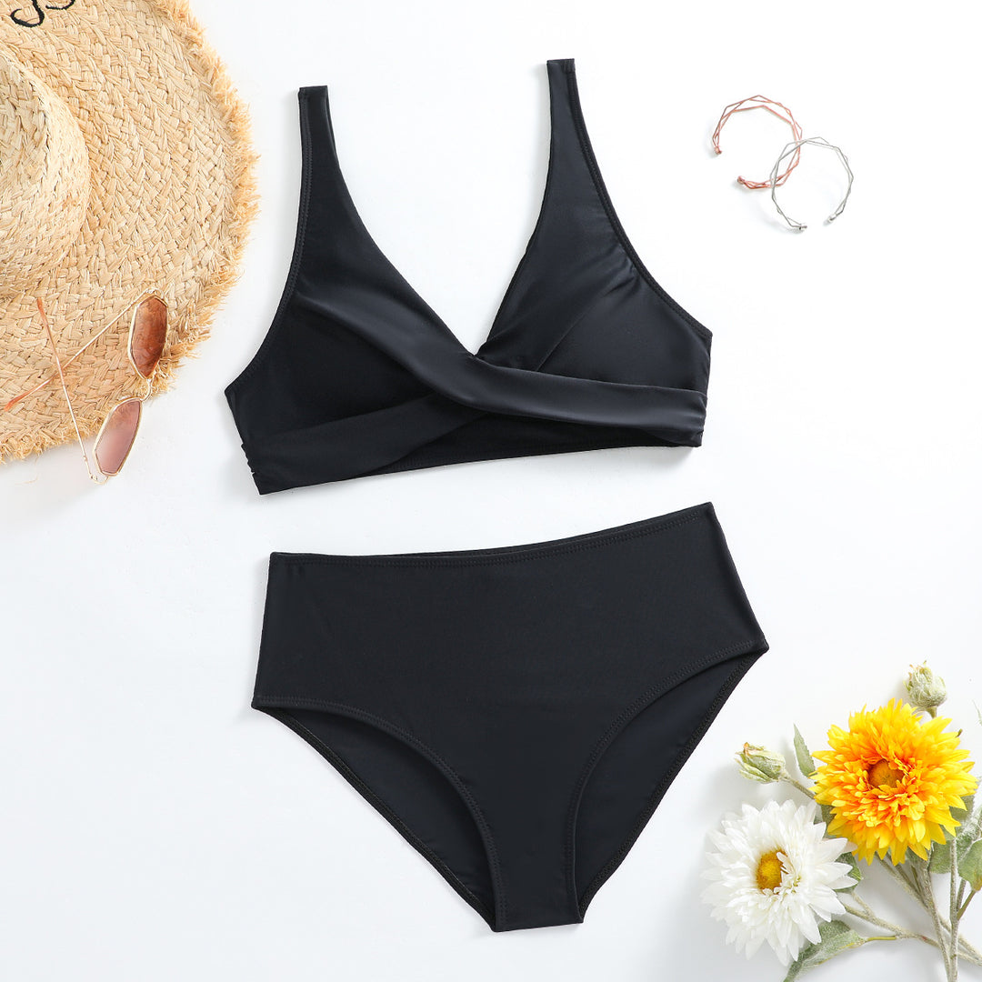 Damen Hochschnitt Bikini-Set EB