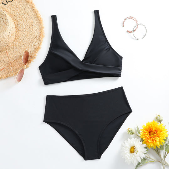Damen Hochschnitt Bikini-Set EB