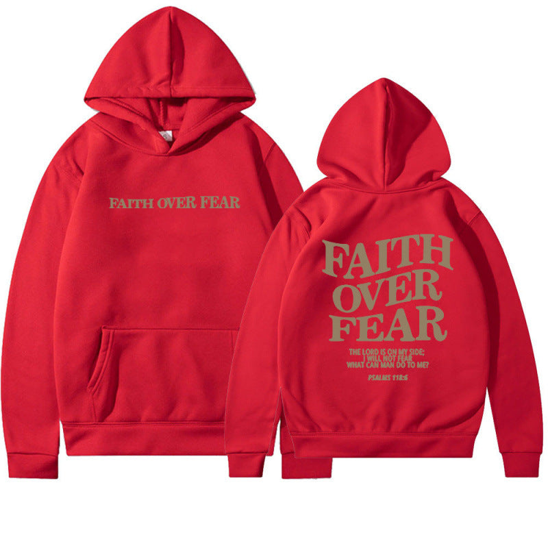 Damen Kapuzenpullover mit inspirierendem Schriftzug und hochwertiger Baumwolle EB