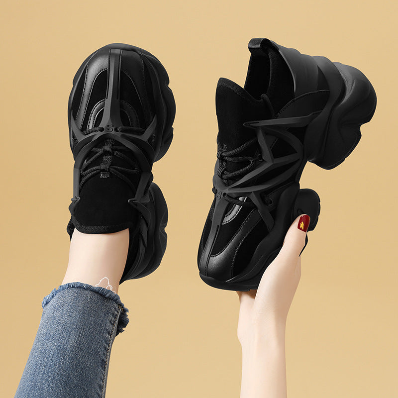 Damen Sportliche Chunky Sneaker mit innovativer Sohlenkonstruktion EB