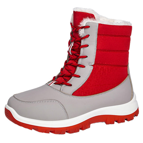 Damen Winterstiefel mit kuscheligem Kunstfellfutter und rutschfester Sohle EB
