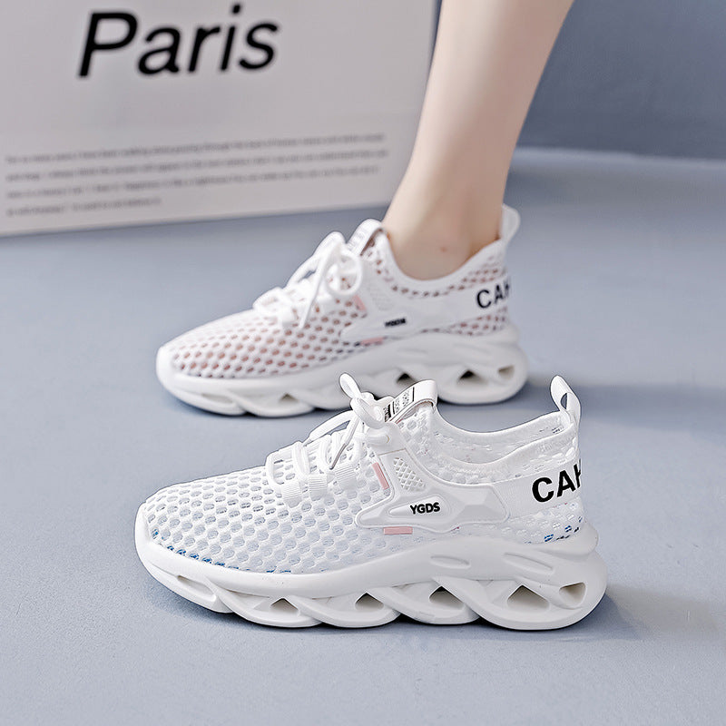 Damen Atmungsaktive Lauf-Sneaker mit flexibler Sohle EB