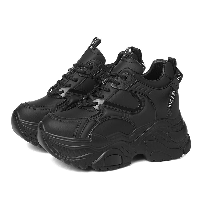 Damen Sportliche Chunky Sneaker mit ergonomischer Dämpfung und rutschfester Sohle EB