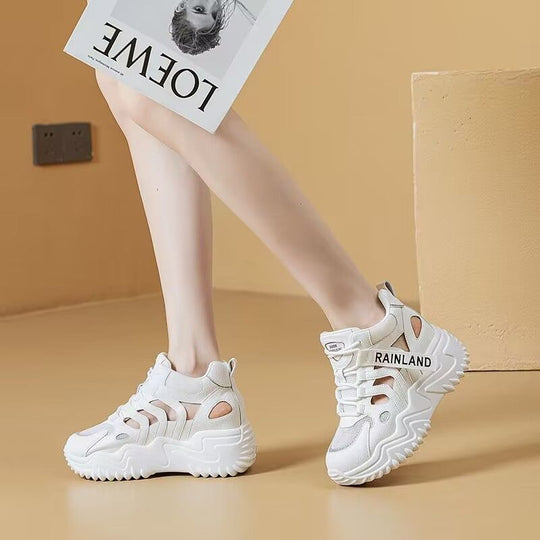 Damen Sportliche Sneakers mit ergonomischer Dämpfung und modernem Profil EB