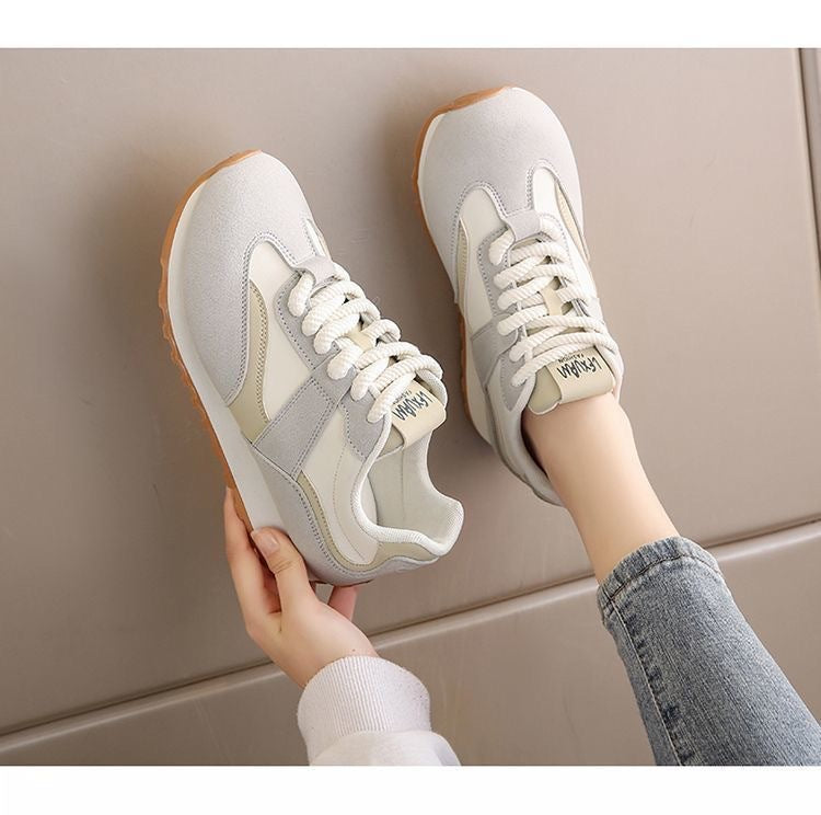 Damen Komfortable Lifestyle Sneakers mit atmungsaktiver Sohle EB