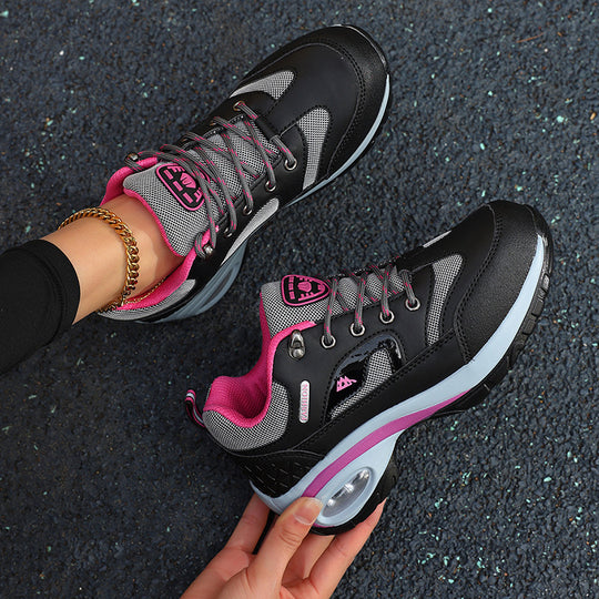 Damen Sportliche Lauf-Sneaker mit stoßdämpfender Sohle und atmungsaktivem Mesh-EB