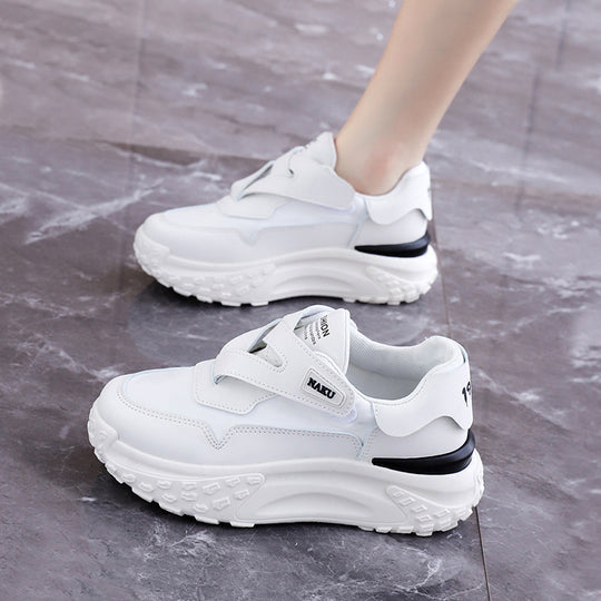 Damen Slipper Sneakers mit praktischem Klettverschluss und dämpfender Laufsohle EB