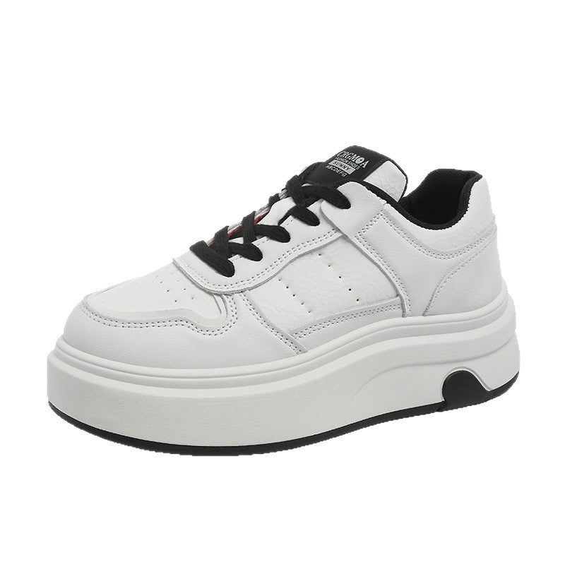 Damen Plateau-Sneaker mit trendiger Silhouette und bequemer Dämpfung EB