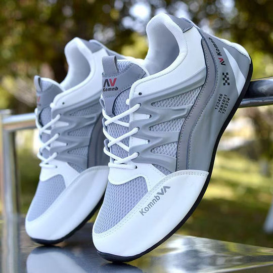 Damen Sportliche Lauf- und Freizeitschuhe mit rutschfester Sohle und atmungsaktivem Mesh-Heel EB