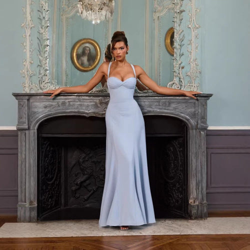 Damen Elegantes Abendkleid mit verführerischem Herzausschnitt und fließendem Schnitt EB