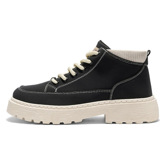Damen Sportliche High-Top Sneakers mit gepolsterter Ferse und rutschfester Sohle EB