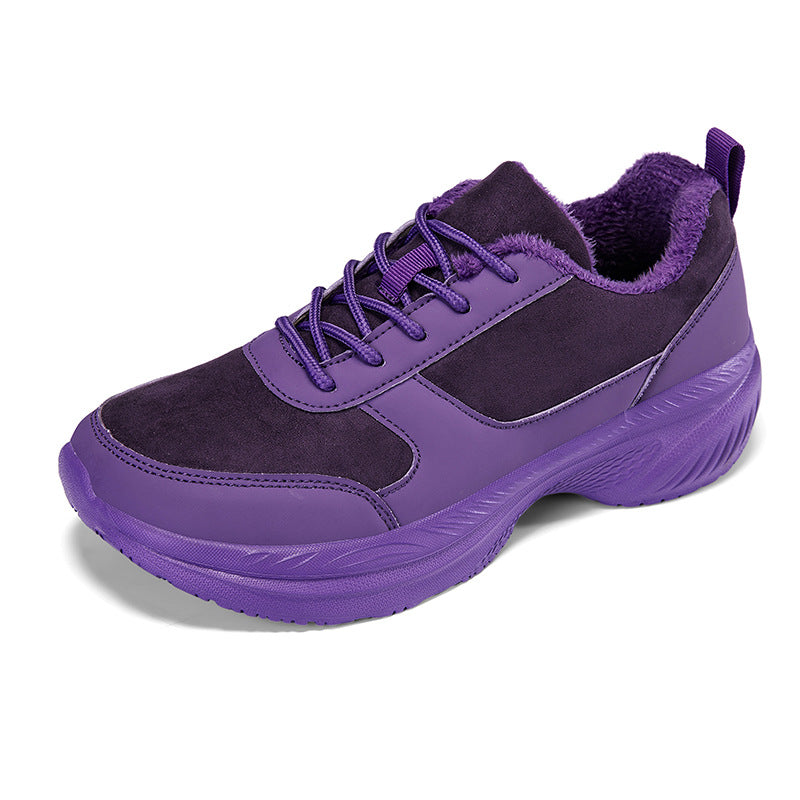 Damen Komfortable und warme Freizeitsneaker EB