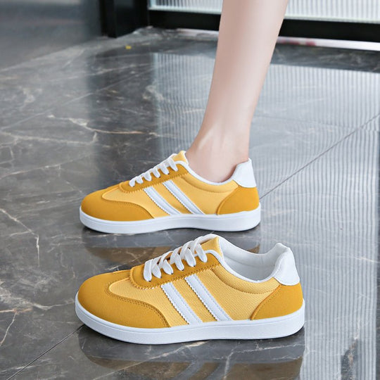 Damen Sneakers im sportlichen Retro-Look mit bequemer dämpfender Sohle EB