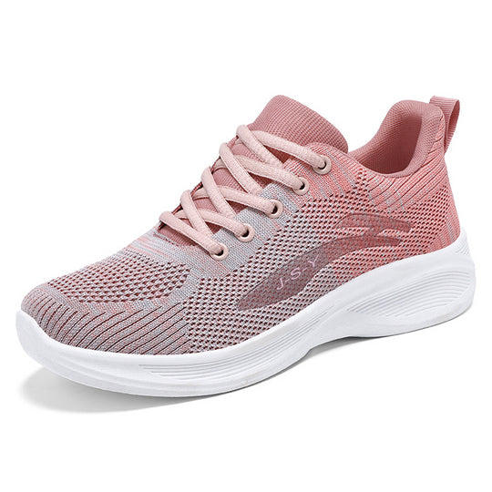 Damen Atmungsaktive Freizeitsneaker mit elastischem Obermaterial EB