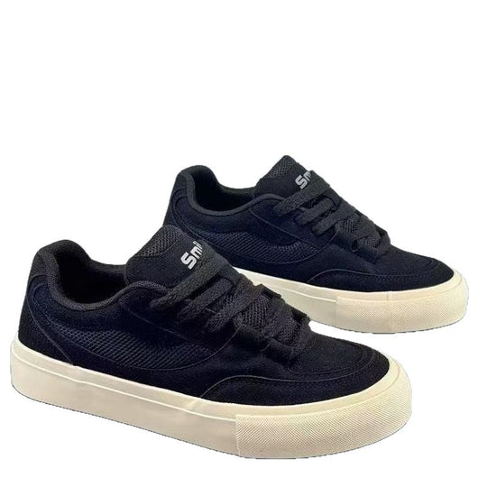 Damen Sportliche Sneaker mit atmungsaktivem Obermaterial und gepolstertem Fußbett EB