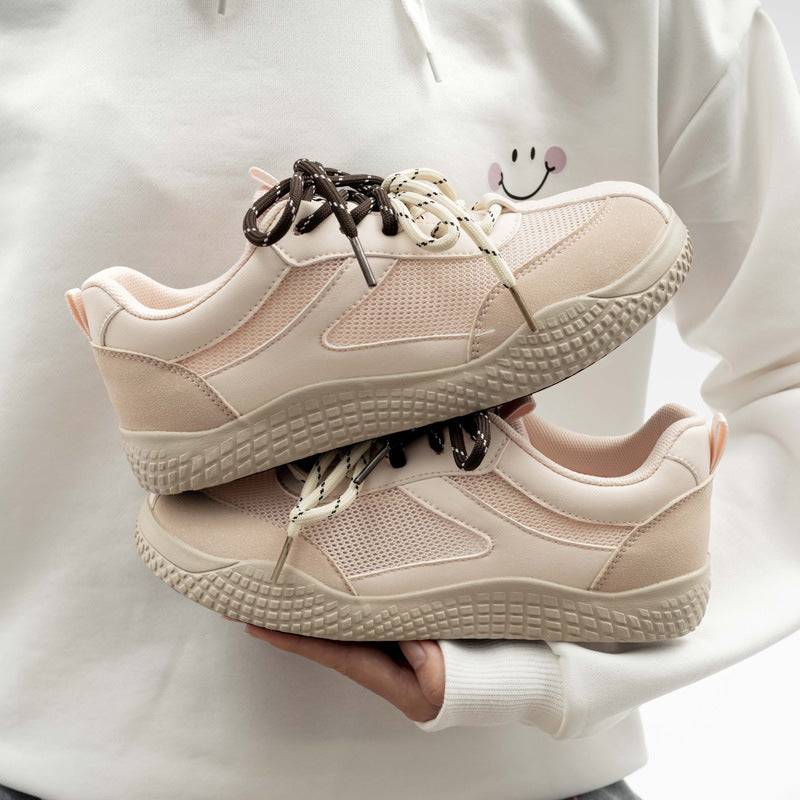 Damen Sportliche Sneakers mit atmungsaktiver Mesh-Oberfläche und flexiblem Dämpfungssystem EB