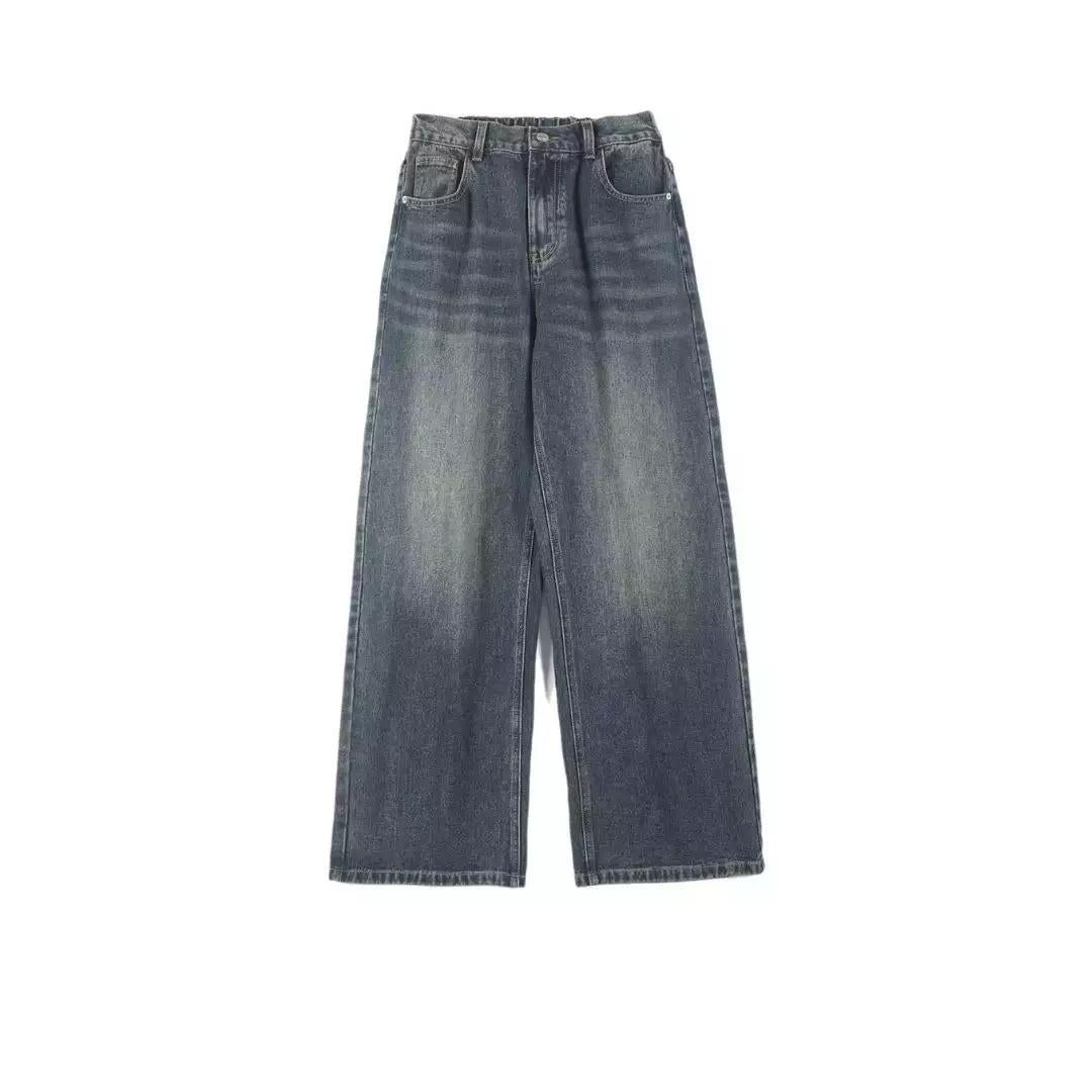 Damen Weite Denim-Jeans EB