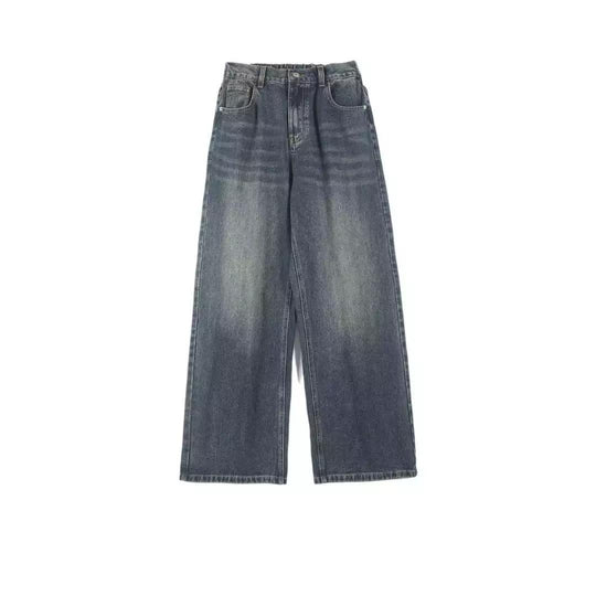 Damen Weite Denim-Jeans EB