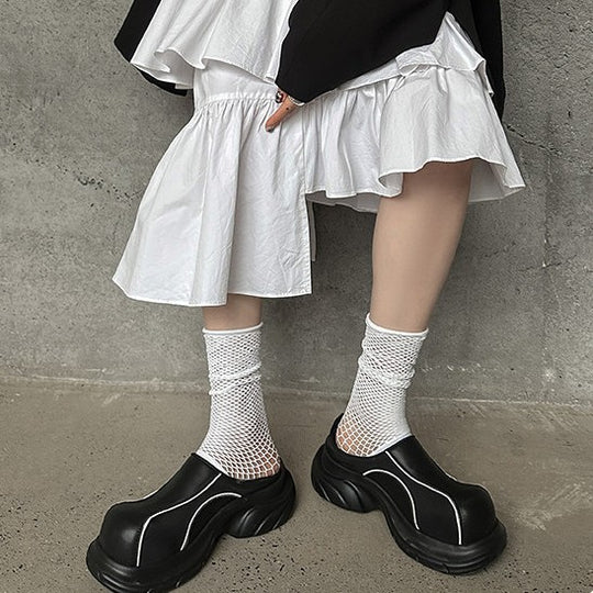 Damen Modische Clogs mit Komfort-Sohle EB
