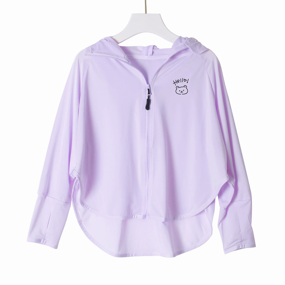 Damen Leichte Sportjacke mit Kapuze und atmungsaktiven Eigenschaften EB