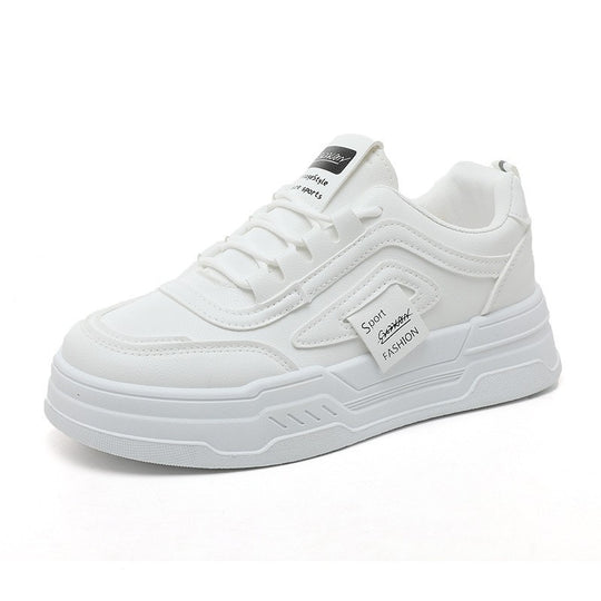 Damen modische Sneakers mit stoßdämpfendem Sohlenprofil und atmungsaktivem Obermaterial EB