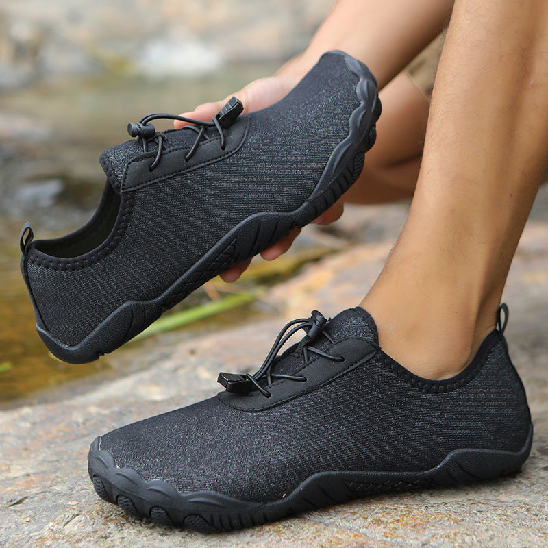 Damen Sportliche Wasserschuhe mit rutschfester Sohle und elastischem Schnürsystem EB
