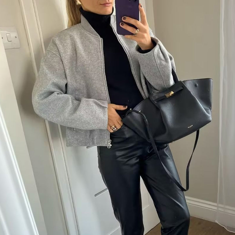 Damen modische Sweatjacke mit modernen Annehmlichkeiten und lässigem Schnitt EB