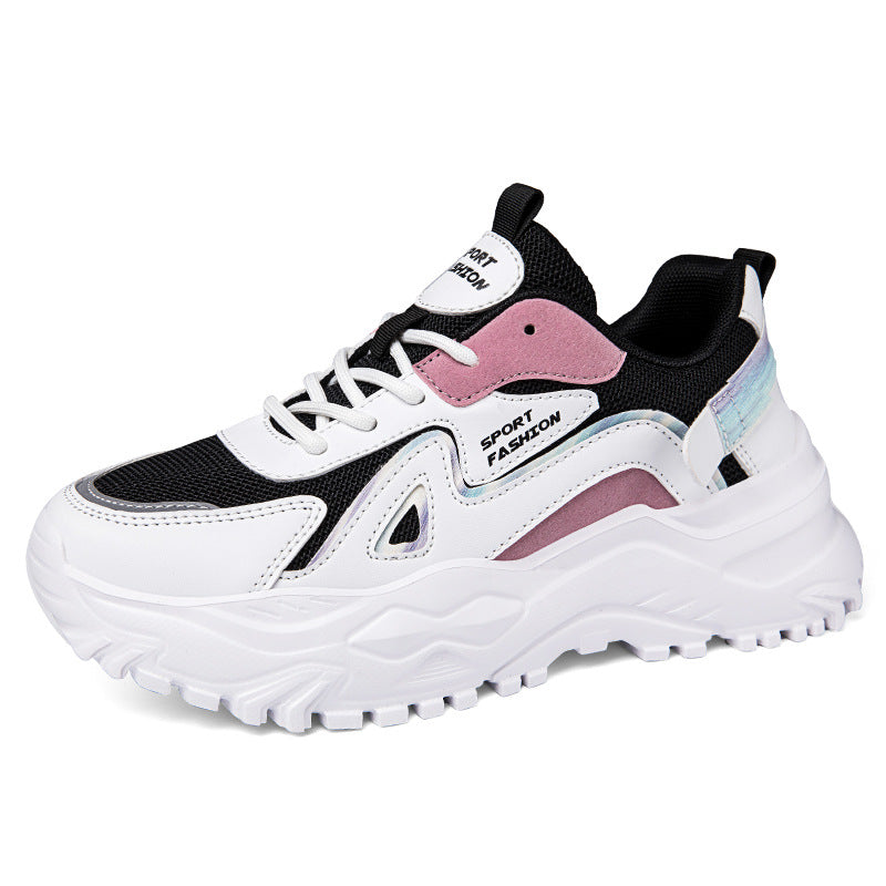 Damen Sportliche Sneakers mit dickem Profil und atmungsaktivem Obermaterial EB