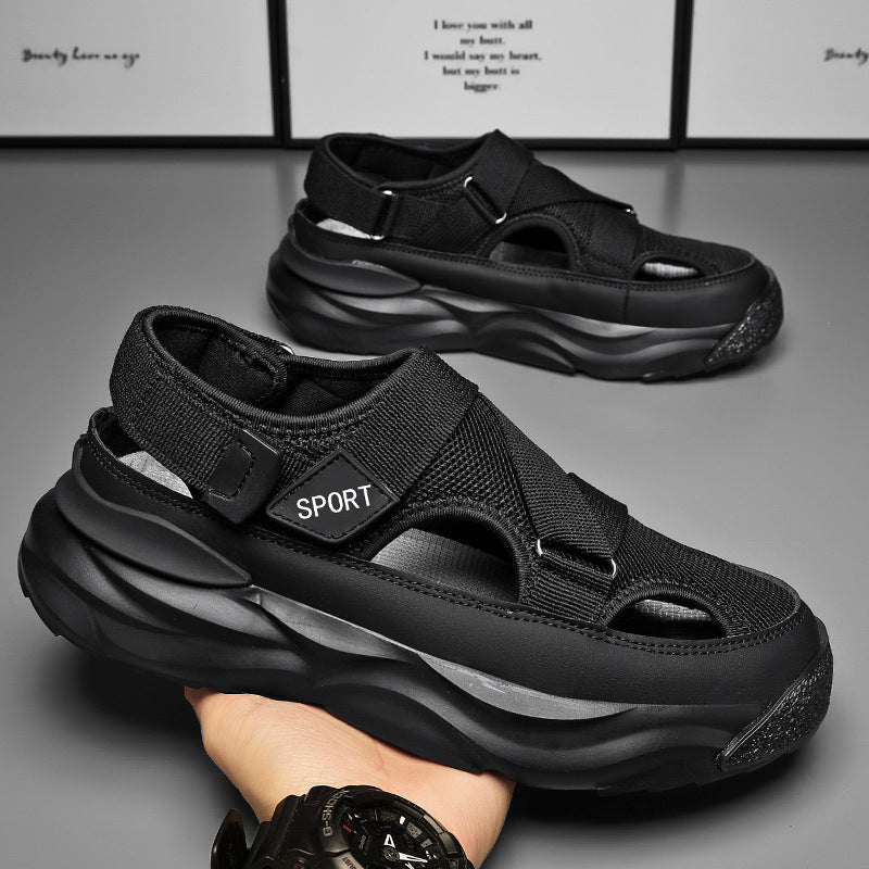 Damen Sportliche Sandalen mit dämpfendem Sohlenprofil und verstellbarem Riemen EB