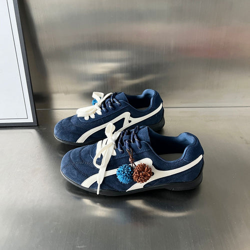 Damen Sportliche Sneaker mit Premium Wildleder und innovativer Dämpfungstechnologie EB
