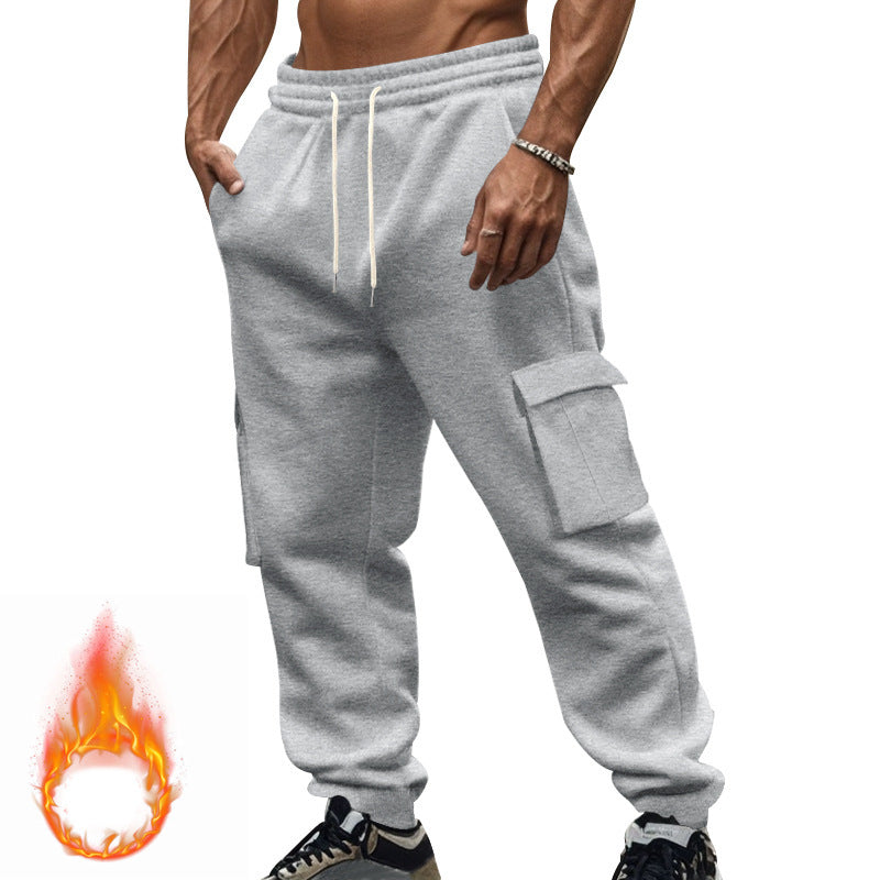 Herren cargo Jogginghose mit praktischen Seitentaschen und verstellbarem Kordelzug EB