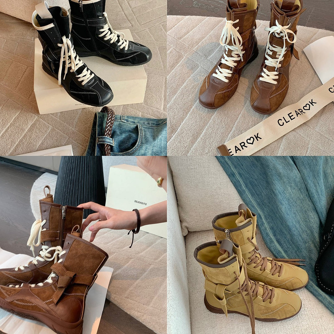 Damen modische Winterstiefel mit komfortablem Futter und stylischem Design EB