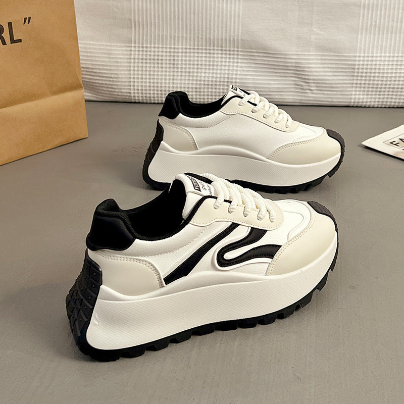 Damen Chunky Sneakers mit verstärkter Dämpfung und rutschfester Sohle EB