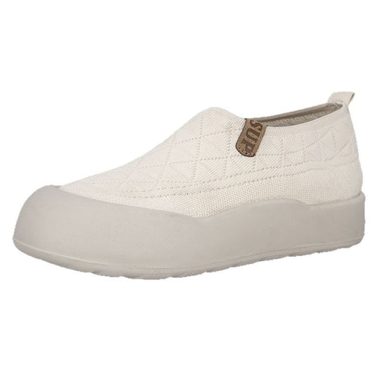 Damen Bequeme Freizeitschuhe mit flexiblem Strick-Obermaterial EB