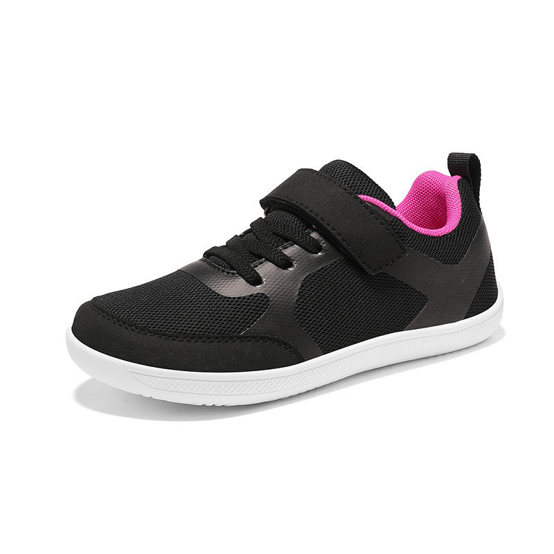 Unisex nan leichte Mesh-Sneaker mit elastischem Schnürsystem, Klettverschluss und EVA-Zwischensohle EB