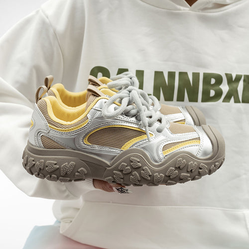 Damen Sportliche Sneakers mit rutschfester Sohle und atmungsaktivem Obermaterial EB