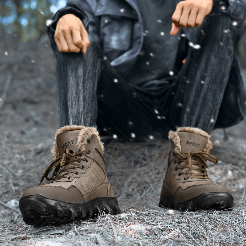 Damen Winterstiefel mit wärmendem Innenfutter und rutschfester Sohle EB