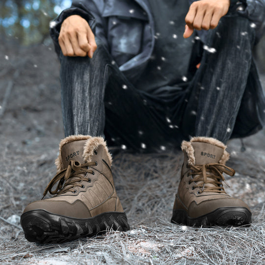 Damen Winterstiefel mit wärmendem Innenfutter und rutschfester Sohle EB