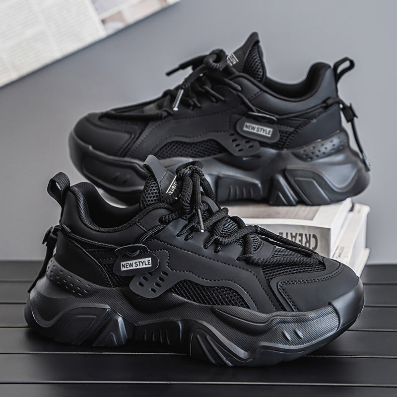 Damen Sportliche Stadt Sneakers mit atmungsaktiver Netzstruktur EB