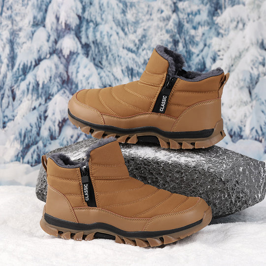Damen Winterstiefel mit kuscheligem Futter und rutschfester Profilsohle EB
